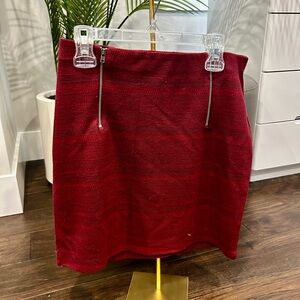 Hollister size small Red Pencil Mini Skirt for Night Out